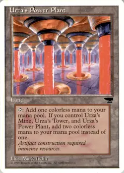 2011 MTG Antiquities Urza's Power Plant #84C LP - Image 1