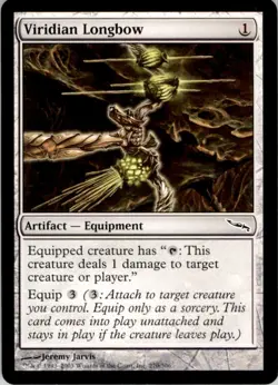 2003 MTG Mirrodin Viridian Longbow #270 LP - Image 1