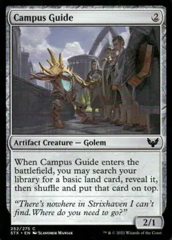 Campus Guide 252/275 Strixhaven: School of Mages MTG Magic the Gathering card - Image 1