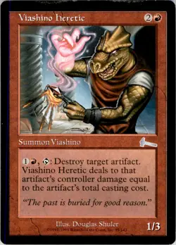 1999 MTG Urza's Legacy Viashino Heretic #95 LP - Image 1