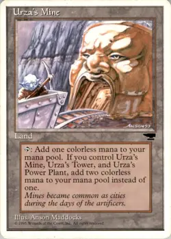 1995 MTG Chronicles Urza's Mine #114A LP - Image 1