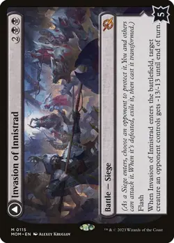 MOM INVASION OF INNISTRAD 1x Rare Magic March of the Machine MTG NM - Image 1