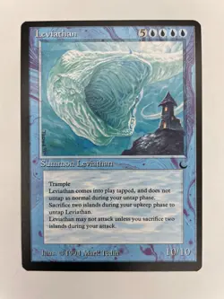 Leviathan - The Dark (1994) - Near Mint MTG Rare - Magic the Gathering - Image 1
