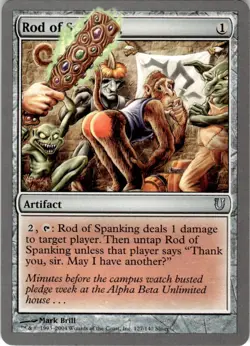 2004 Unhinged Rod of Spanking #127 Light Play - Image 1