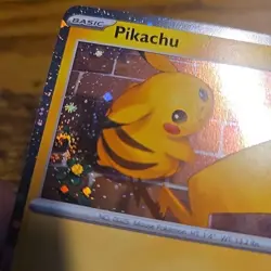 Pikachu - (Cosmo Holo) 051/162 Pokemon Day 2026 NM - Image 3