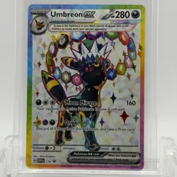 Pokemon TCG Prismatic Evolutions Umbreon ex #SVP176 Figure Promo NM - Image 1