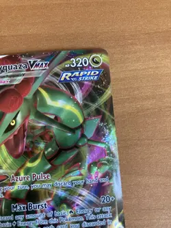 Pokemon Rayquaza VMAX 111/203 SWSH07 Evolving Skies Ultra Rare Holo Full Art NM - Image 4