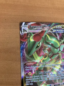 Pokemon Rayquaza VMAX 111/203 SWSH07 Evolving Skies Ultra Rare Holo Full Art NM - Image 5