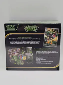 POKEMON CENTER MEGA EVOLUTION PERFECT ORDER PC ELITE TRAINER BOX SEALED Q4094 - Image 2