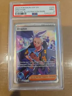 2024 Pokemon SSP EN Drayton PSA Mint 9 - Image 1