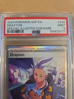 2024 Pokemon SSP EN Drayton PSA Mint 9 - Image 2