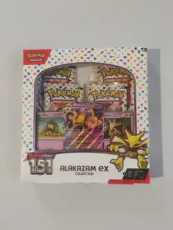 Pokemon TCG: Scarlet & Violet 151 Alakazam EX Collection Box NEW FACTORY SEALED - Image 1
