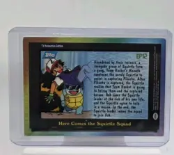 Here Comes The Squirtle Squad EP12 Topps Pokemon Series 2 - Image 4