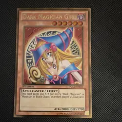 Yu-Gi-Oh! Dark Magician Girl PGLD-EN033 Premium Gold 1st Ed Effect ATK 2000 DEF… - Image 3