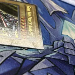 Yu-Gi-Oh Gaia the Fierce Knight LOB-006 1st Edition Ultra Rare Asian Edition Mp - Image 2