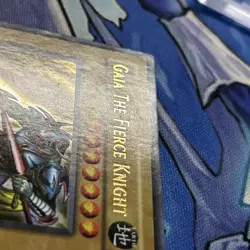 Yu-Gi-Oh Gaia the Fierce Knight LOB-006 1st Edition Ultra Rare Asian Edition Mp - Image 3