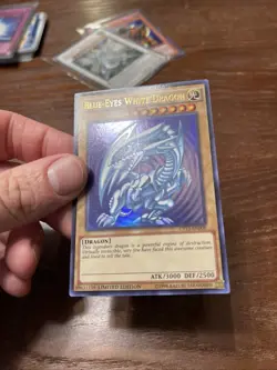 Yu-Gi-Oh! Blue-Eyes White Dragon LP CT13-EN008 Ultra Rare Limited Edition - Image 5