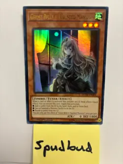 Ghost Belle & Haunted Mansion (Alt Art) Ultra Rare DUDE-EN004 LP 1st Ed - Image 1