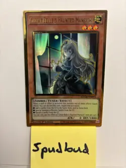 Ghost Belle & Haunted Mansion (Alt Art) Gold Rare MAGO-EN012 LP 1st Ed - Image 1