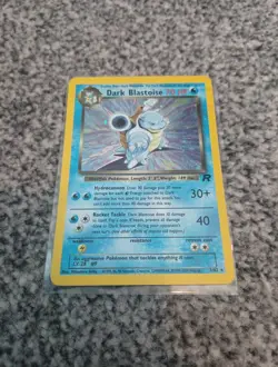 Dark Blastoise 3/82 Team Rocket English Edition Holo Pokemon Card WOTC - Image 1
