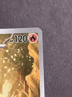 Pokemon TCG Ninetails Card 199-197 IR Obsidian Flames - Image 3