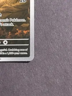 Pokemon TCG Ninetails Card 199-197 IR Obsidian Flames - Image 4