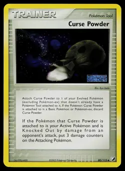 Pokemon Card - Curse Powder Unseen Forces 80/115 Reverse Holo Stamped - Image 1