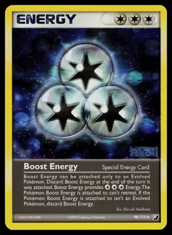 Pokemon Card - Boost Energy Unseen Forces 98/115 Reverse Holo Stamped - Image 1