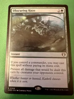 ~ Obscuring Haze ~ NM ~ Commander Masters ~ MTG ~ - Image 1