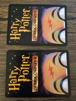 WotC Harry Potter Trading Card Game 2001 - Draco Malfoy Wizard Cards #2 & #3 NM - Image 4