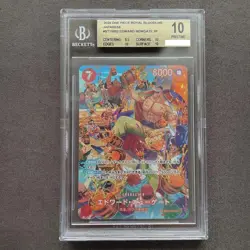 BGS 10 Edward Newgate SP Parallel ST15-002 Royal Blood ONE PIECE Card Japanese - Image 1