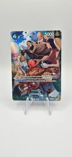 One Piece Royal Blood UROUGE OP07-021 SP Alt Art Foil English Card MINT-NM - Image 1