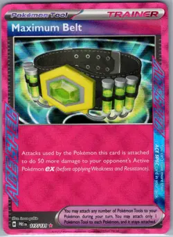 Maximum Belt 117/131 SV: Prismatic Evolutions - Pokemon Card - NM - Image 1