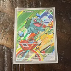Pokemon MEPI Bulbasaur Squirtle Charmander Holo Card Lot 3 - English 2023 - Image 1