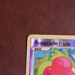 Roserade C 40/147 Pokemon Card TCG Reverse Holo Rare Supreme Victors - Image 2