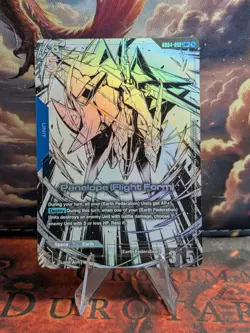 Penelope (Flight Form) GD04-002 LR+ NM Gundam Card Game Phantom Aria - Image 1
