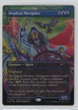 Secret Lair Promo - Deadeye Navigator (Borderless) Foil Magic: Drop Series #0902 - Image 1