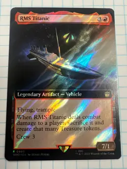 RMS Titanic (Extended Art) (Surge Foil) Doctor Who Magic the Gathering MTG (980) - Image 1