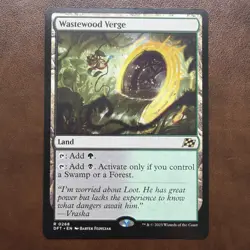 Wastewood Verge #268 Aetherdrift MTG NM - Image 1