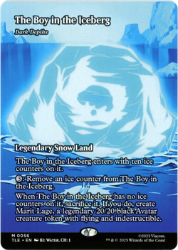 The Boy in the Iceberg (Borderless) 0056 - Avatar: The Last Airbender TLE MTG NM - Image 1