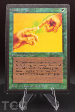 Instill Energy: 1993 Magic the Gathering - Limited Edition Beta Regular - Image 1