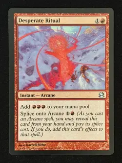 1x MTG Desperate Ritual - Modern Masters (MMA) #110 - Magic the Gathering - Image 1