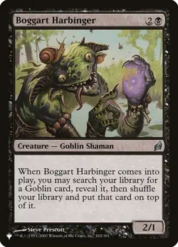 MTG Boggart Harbinger ** The List ** English - Image 1