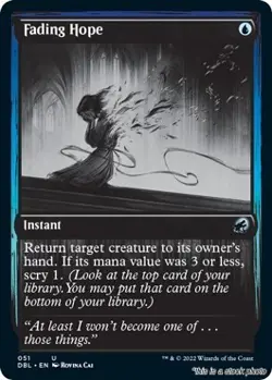 MTG Fading Hope 51 Innistrad: Double Feature NM Magic - Image 1