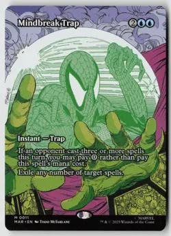 Mindbreak Trap (Borderless) Marvel Universe Eternal-Legal (11) Normal - MTG - LP - Image 1