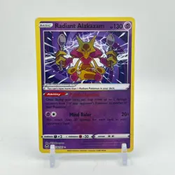 Pokemon TCG - Radiant Alakazam 59/195 - Silver Tempest - Image 1