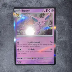 Pokemon - Espeon - 033/131 - Holo Rare - Prismatic Evolutions - NM/M - Image 2