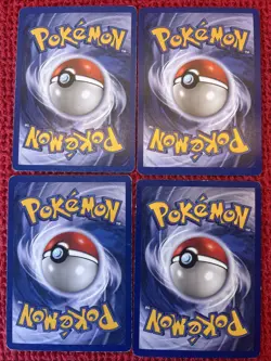 ❗Lot 3⃣: Pokemon Vintage Base Set Common Rare Cards Lot OLD - Image 3