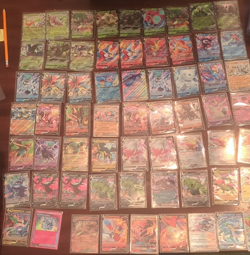 Pokemon 68 ex lot all NM top 6 rows base ex bottom row gx/promos & expensive exs - Image 1