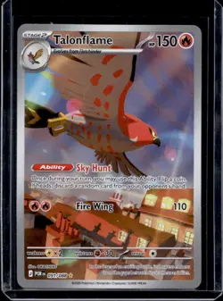 2026 Pokemon Perfect Order Talonflame Illustration Rare #091/088 - Image 1